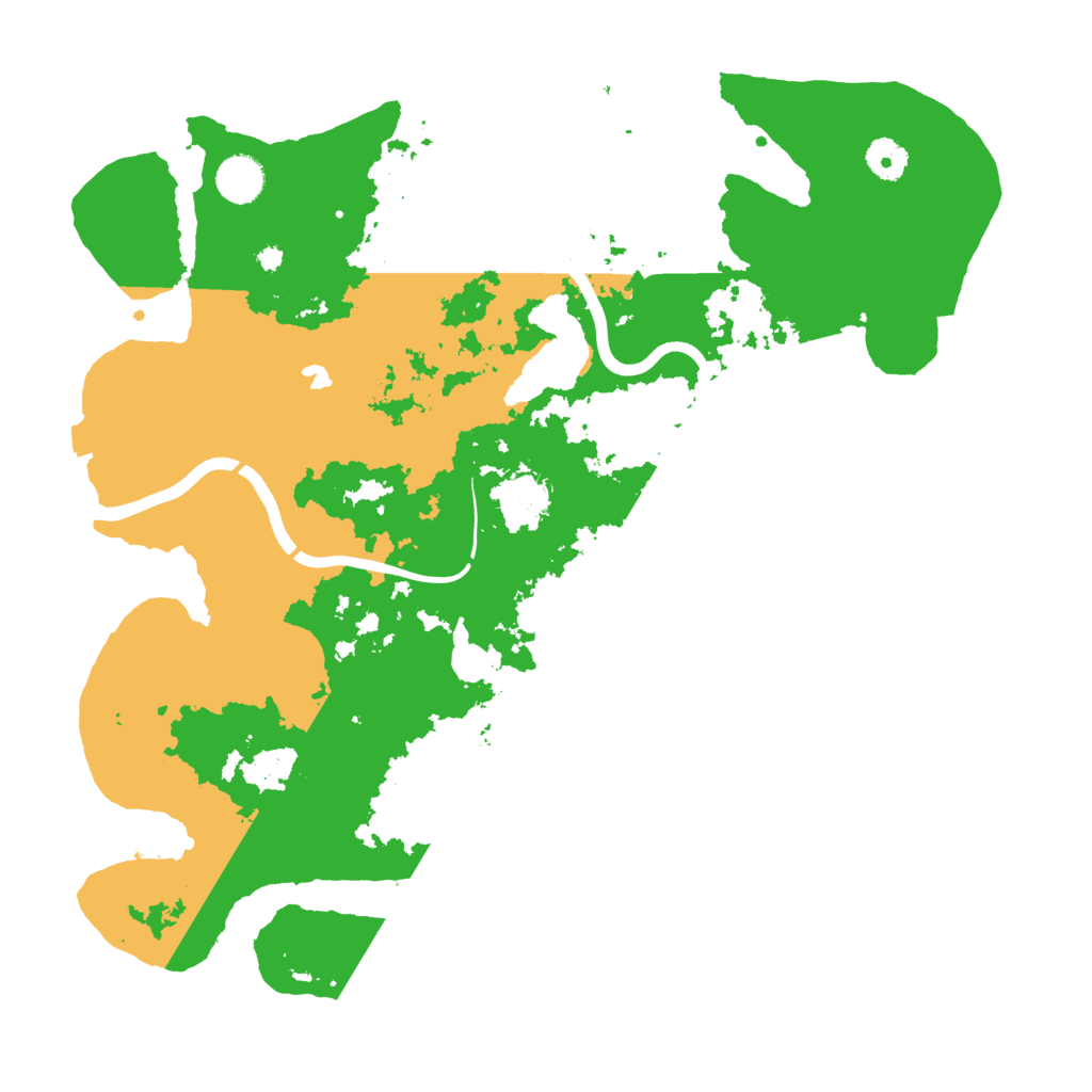 Biome Rust Map: Procedural Map, Size: 4000, Seed: 142054876