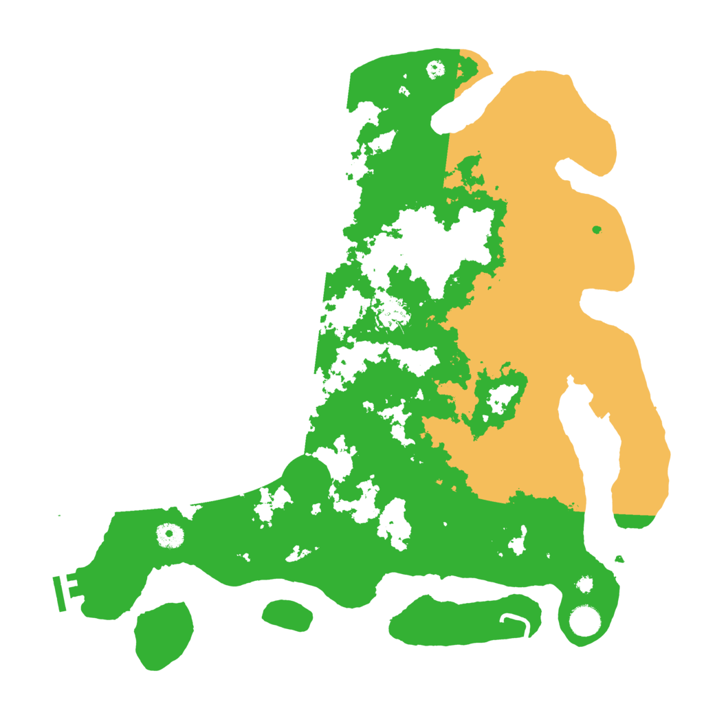 Biome Rust Map: Procedural Map, Size: 4000, Seed: 1163249934