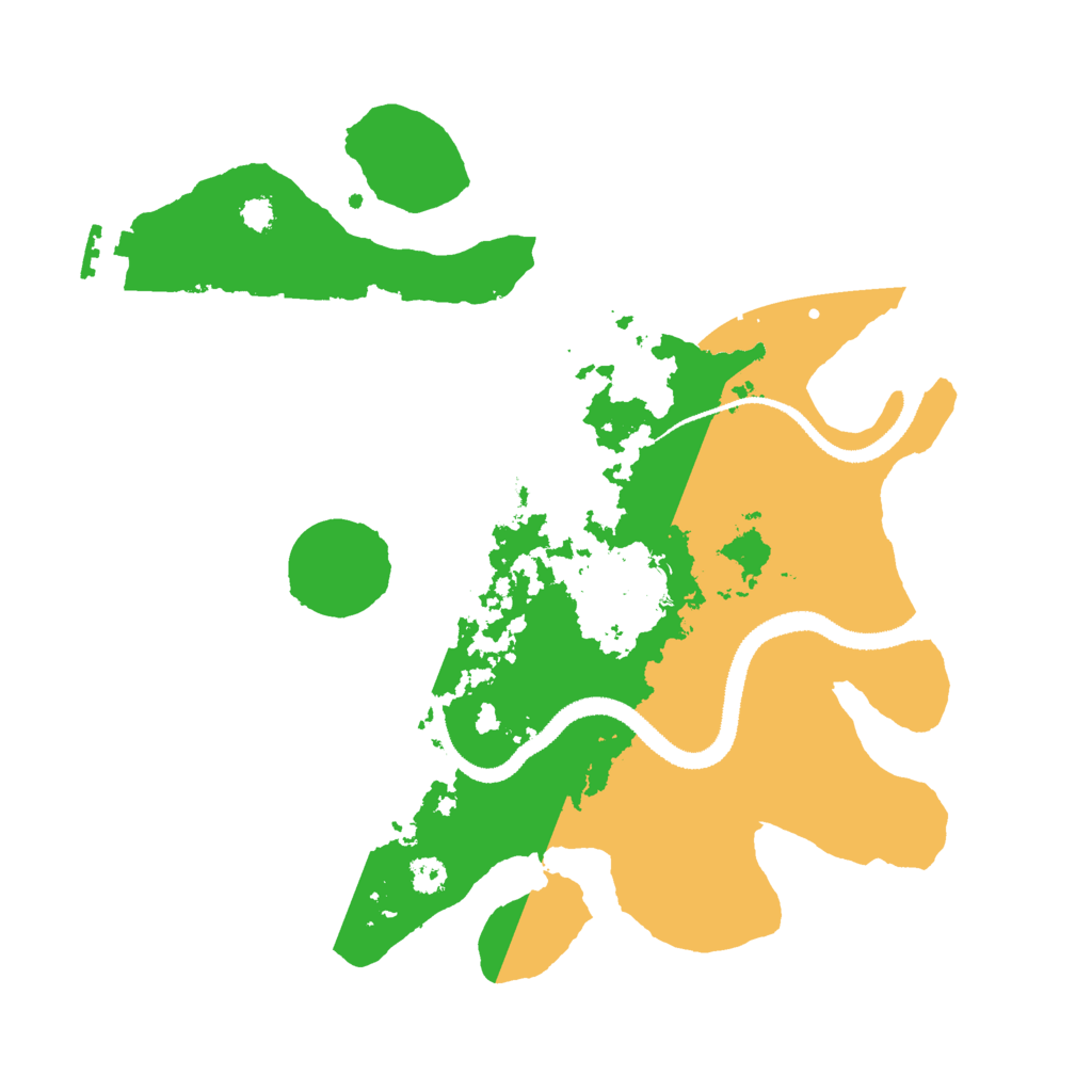 Biome Rust Map: Procedural Map, Size: 3000, Seed: 528891834