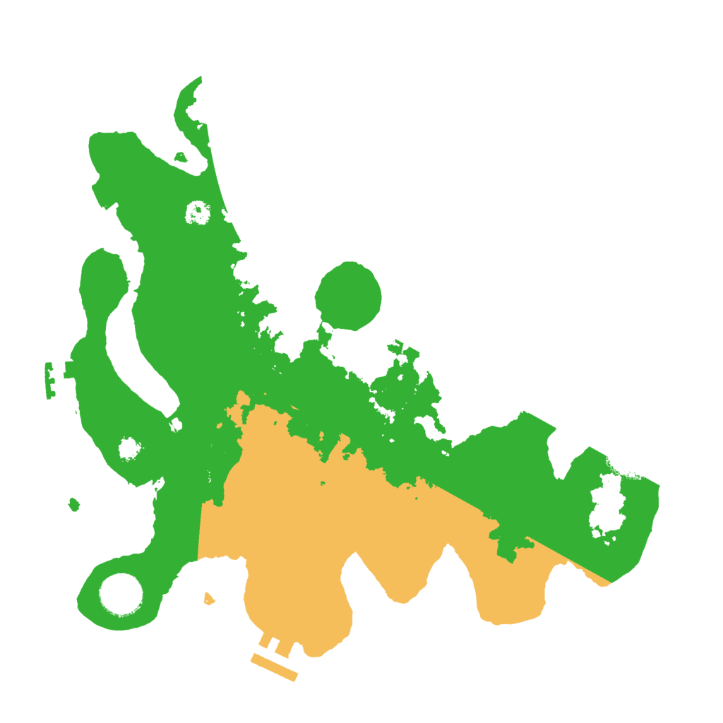 Biome Rust Map: Procedural Map, Size: 3000, Seed: 26314640