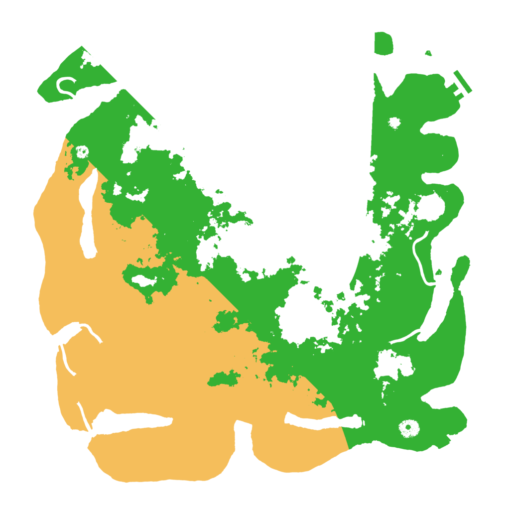 Biome Rust Map: Procedural Map, Size: 4000, Seed: 364329237