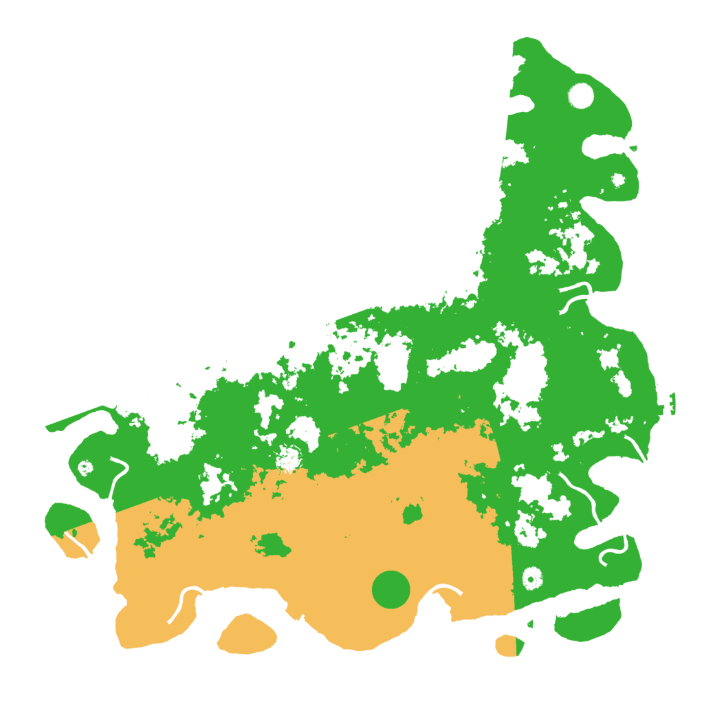 Biome Rust Map: Procedural Map, Size: 4862, Seed: 176074594