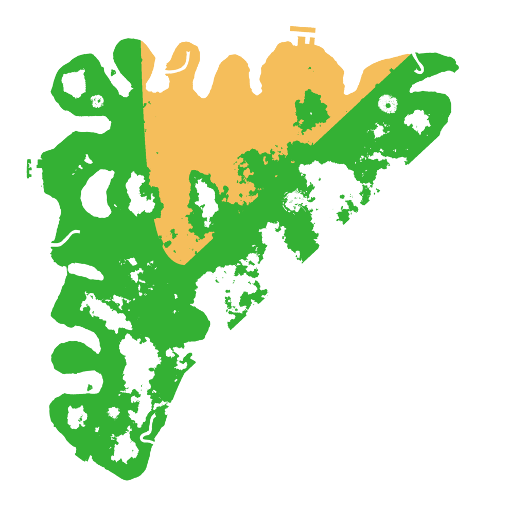 Biome Rust Map: Procedural Map, Size: 4200, Seed: 469448183