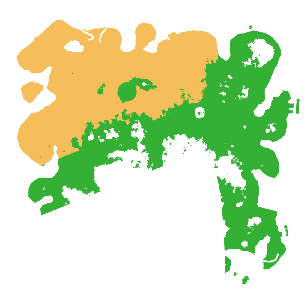 Biome Rust Map: Procedural Map, Size: 4250, Seed: 874433663
