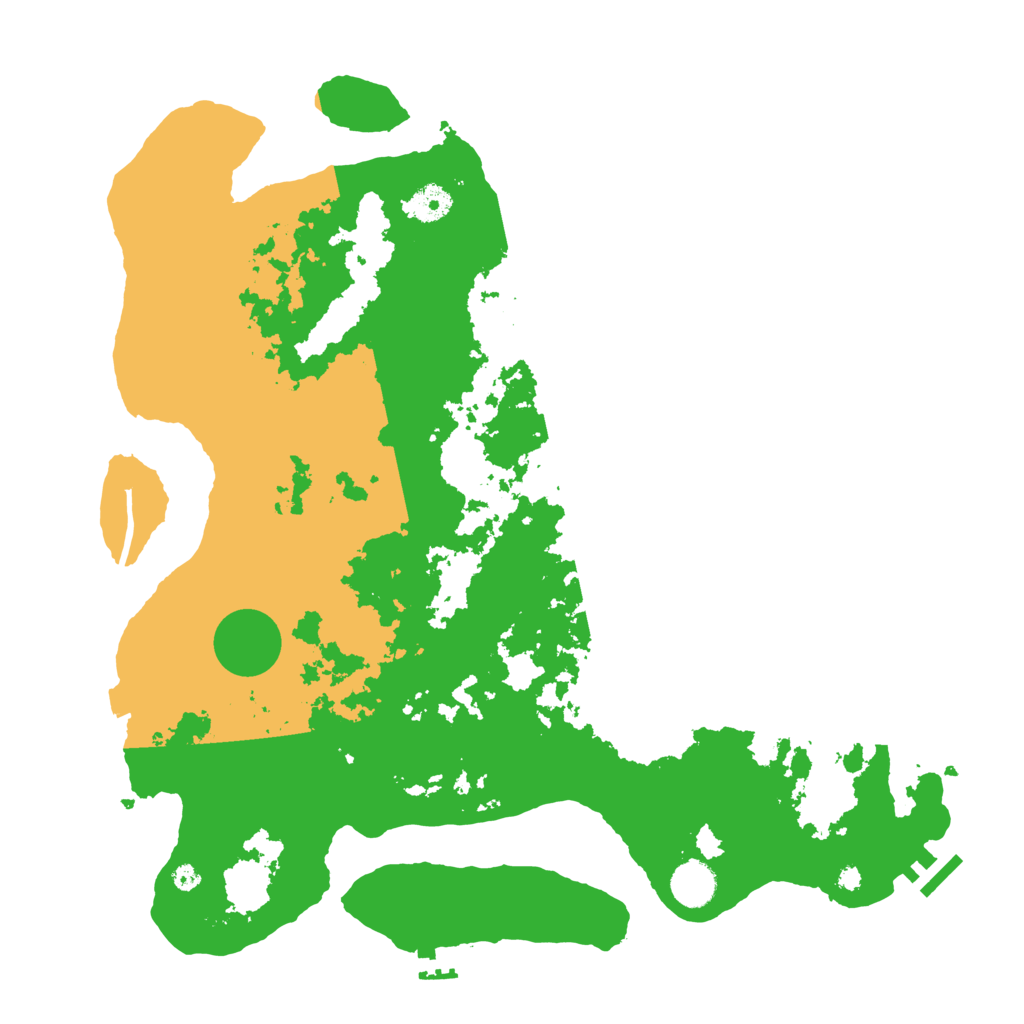 Biome Rust Map: Procedural Map, Size: 4000, Seed: 3212
