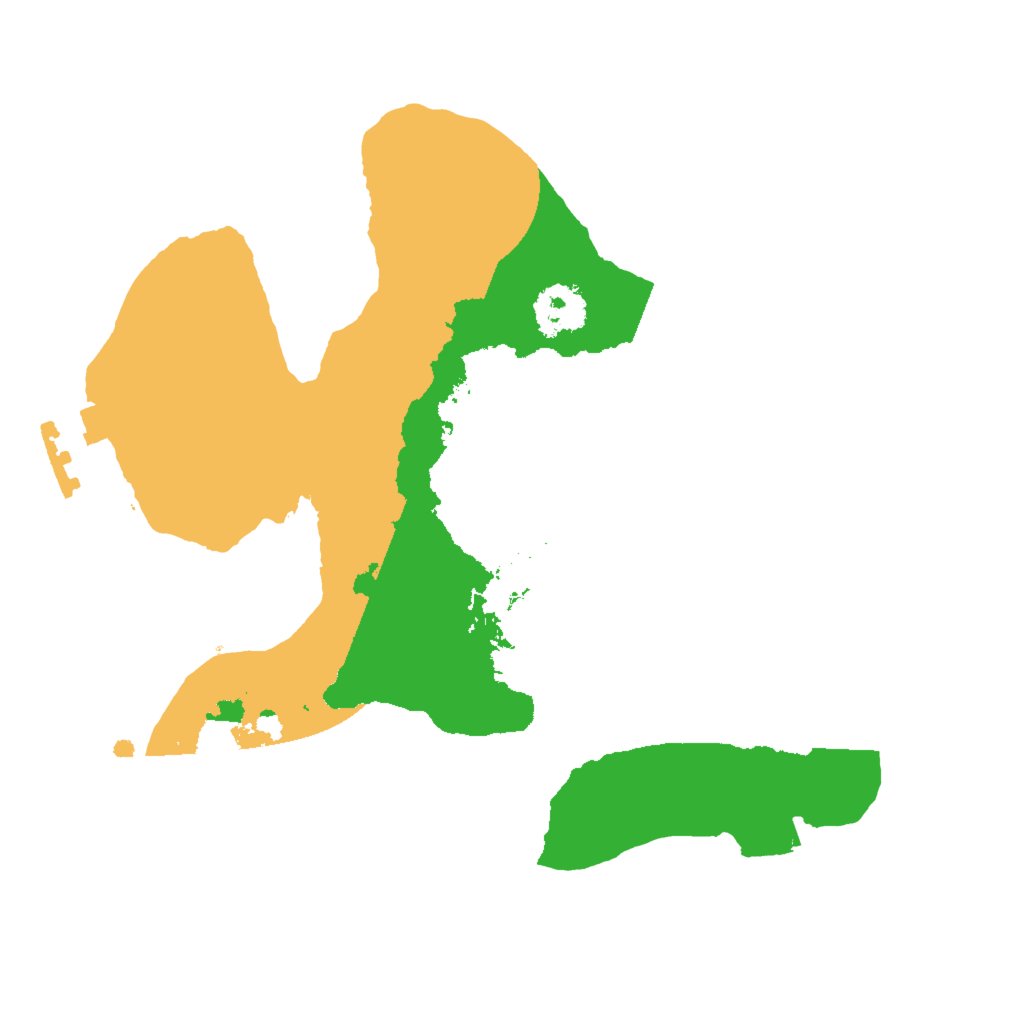 Biome Rust Map: Procedural Map, Size: 2000, Seed: 965102791