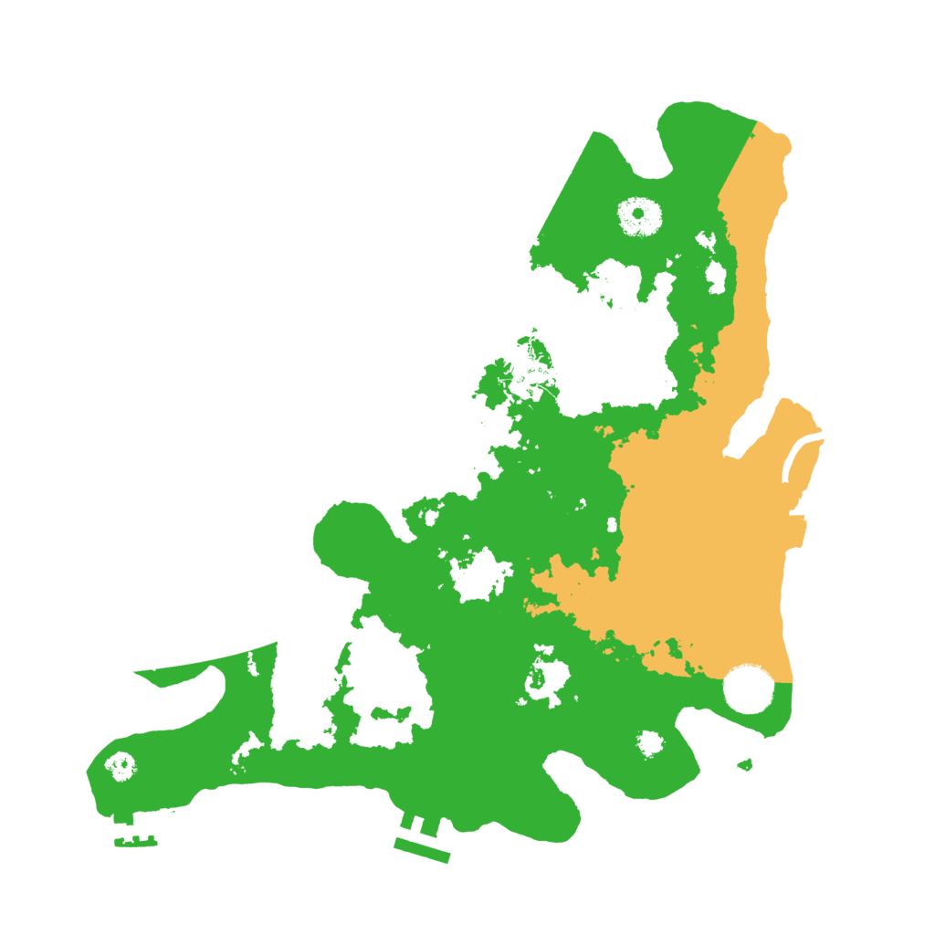 Biome Rust Map: Procedural Map, Size: 3333, Seed: 1472