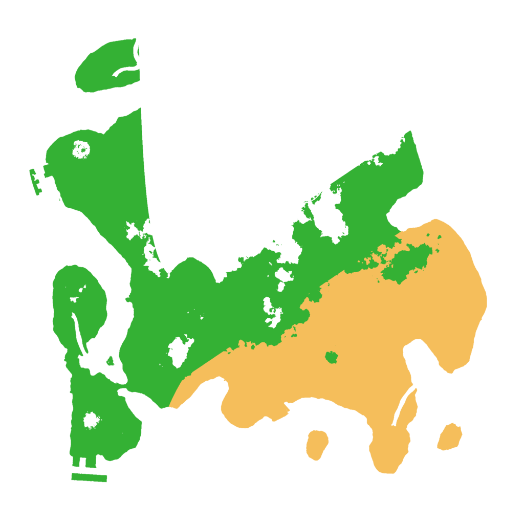 Biome Rust Map: Procedural Map, Size: 3000, Seed: 4726051