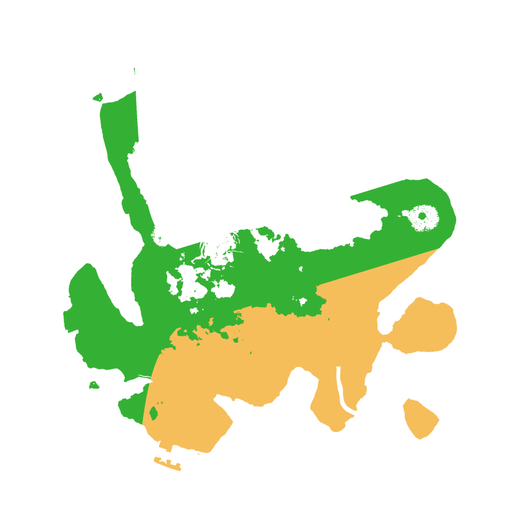 Biome Rust Map: Procedural Map, Size: 2690, Seed: 2120546947