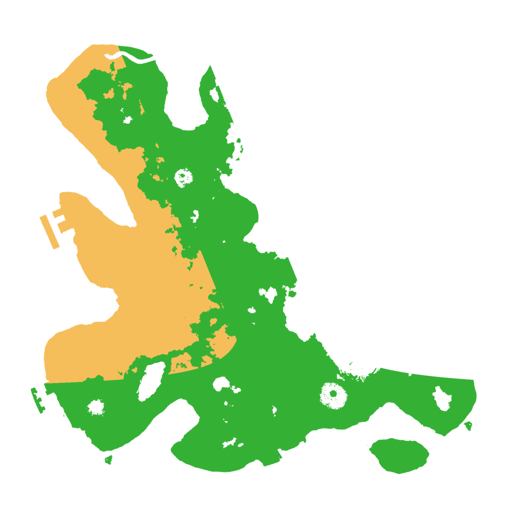 Biome Rust Map: Procedural Map, Size: 3000, Seed: 7930568