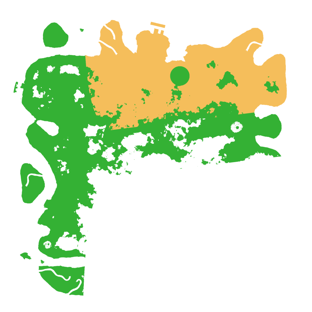 Biome Rust Map: Procedural Map, Size: 4250, Seed: 770209240