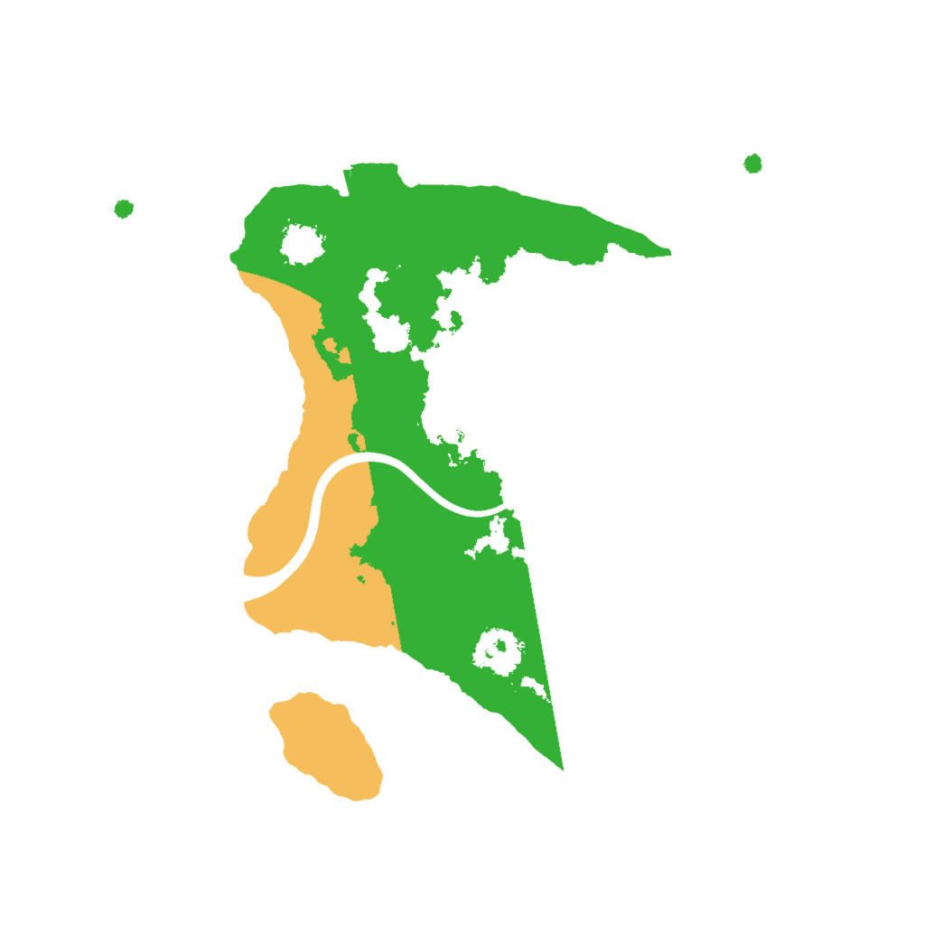 Biome Rust Map: Procedural Map, Size: 2000, Seed: 1846241871