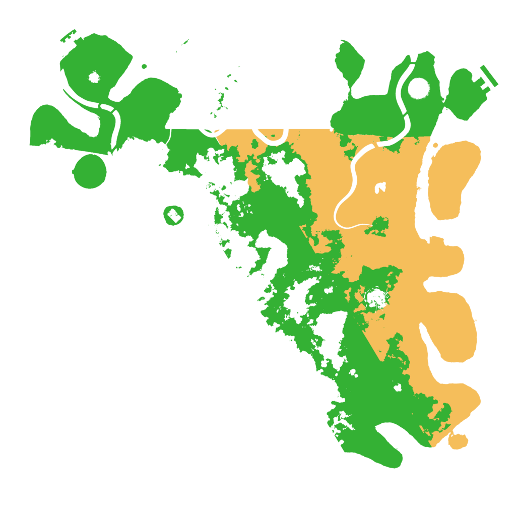 Biome Rust Map: Procedural Map, Size: 4250, Seed: 138259191