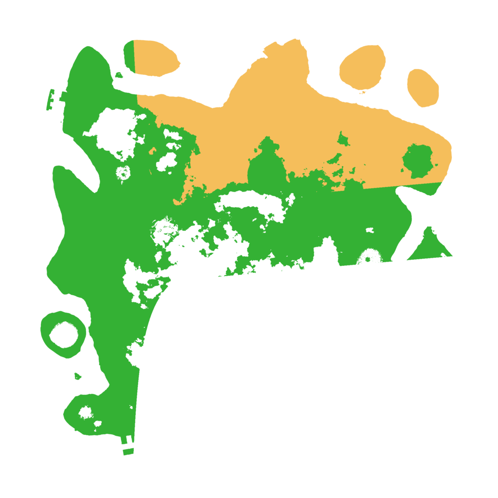 Biome Rust Map: Procedural Map, Size: 3500, Seed: 1050951732