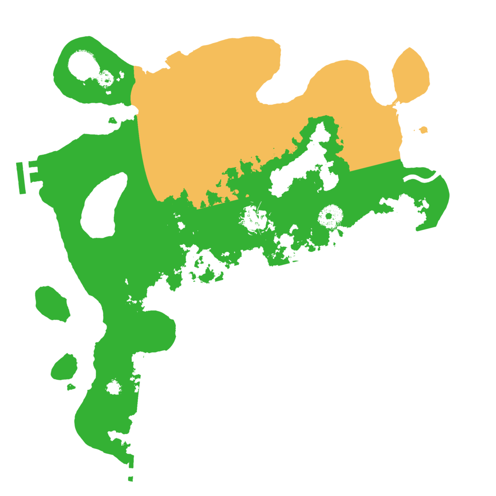 Biome Rust Map: Procedural Map, Size: 3150, Seed: 1459419365