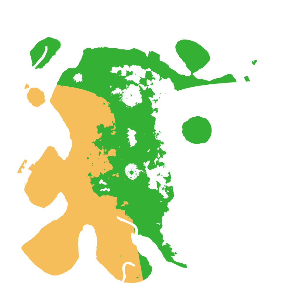 Biome Rust Map: Procedural Map, Size: 3000, Seed: 571211929