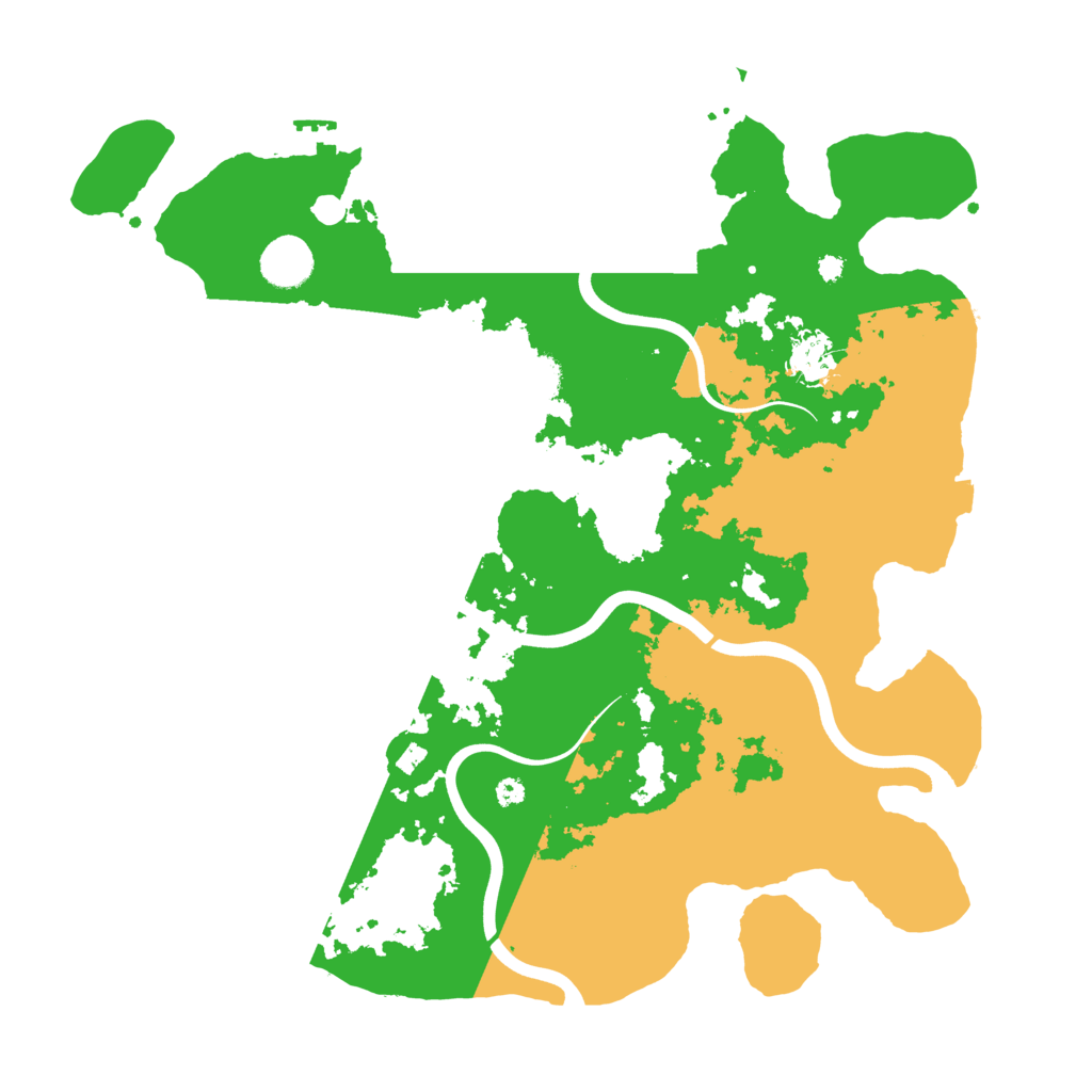 Biome Rust Map: Procedural Map, Size: 3850, Seed: 648252890