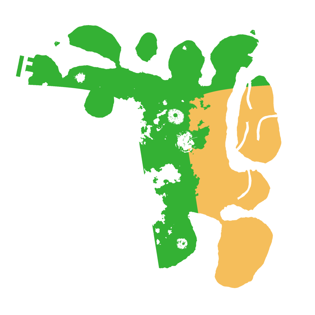 Biome Rust Map: Procedural Map, Size: 3000, Seed: 2024011211