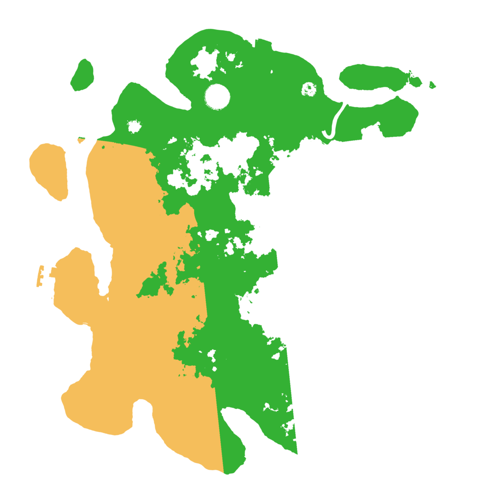 Biome Rust Map: Procedural Map, Size: 3500, Seed: 1372489699