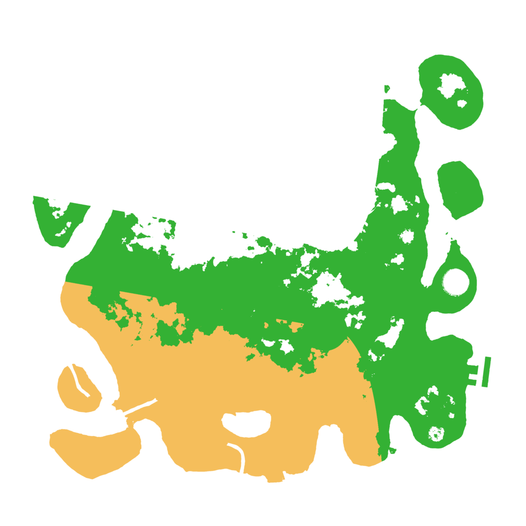 Biome Rust Map: Procedural Map, Size: 3500, Seed: 1918205287