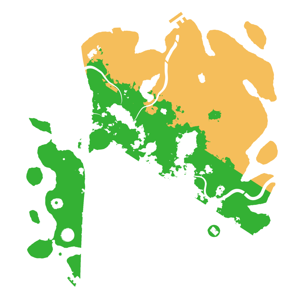 Biome Rust Map: Procedural Map, Size: 4000, Seed: 1745592661