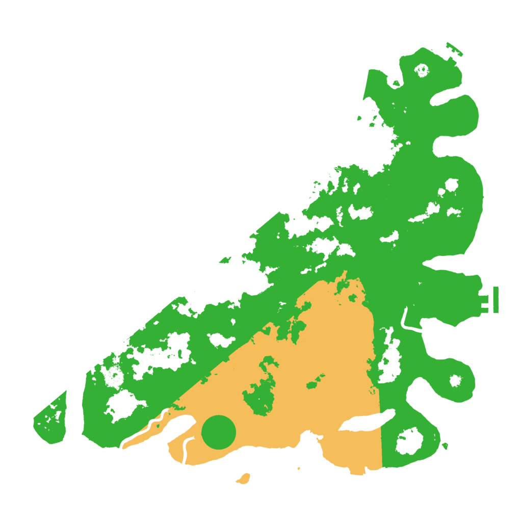 Biome Rust Map: Procedural Map, Size: 4000, Seed: 766544568