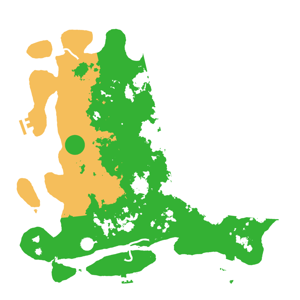 Biome Rust Map: Procedural Map, Size: 4000, Seed: 709842093