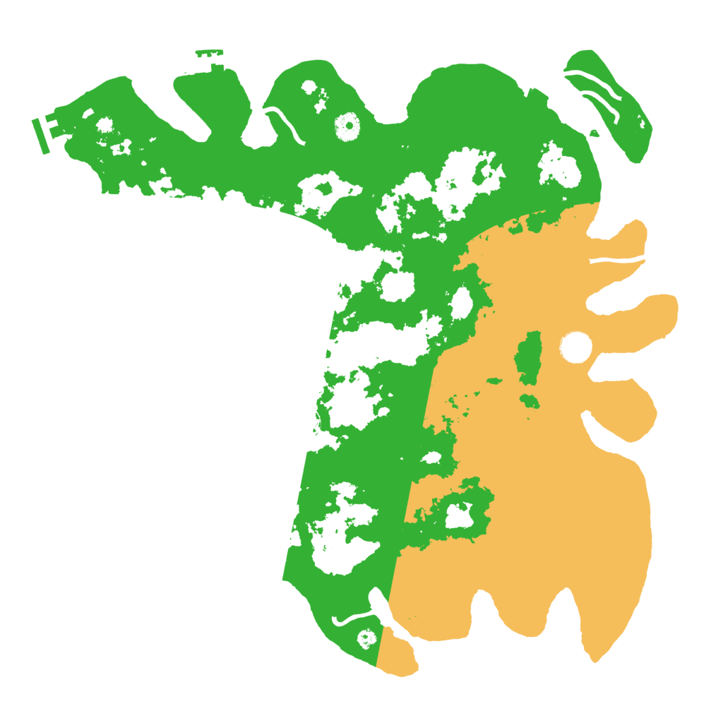 Biome Rust Map: Procedural Map, Size: 4000, Seed: 712830924