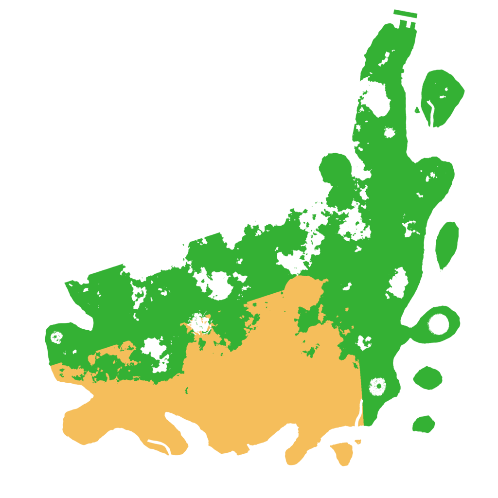 Biome Rust Map: Procedural Map, Size: 4250, Seed: 1863594550