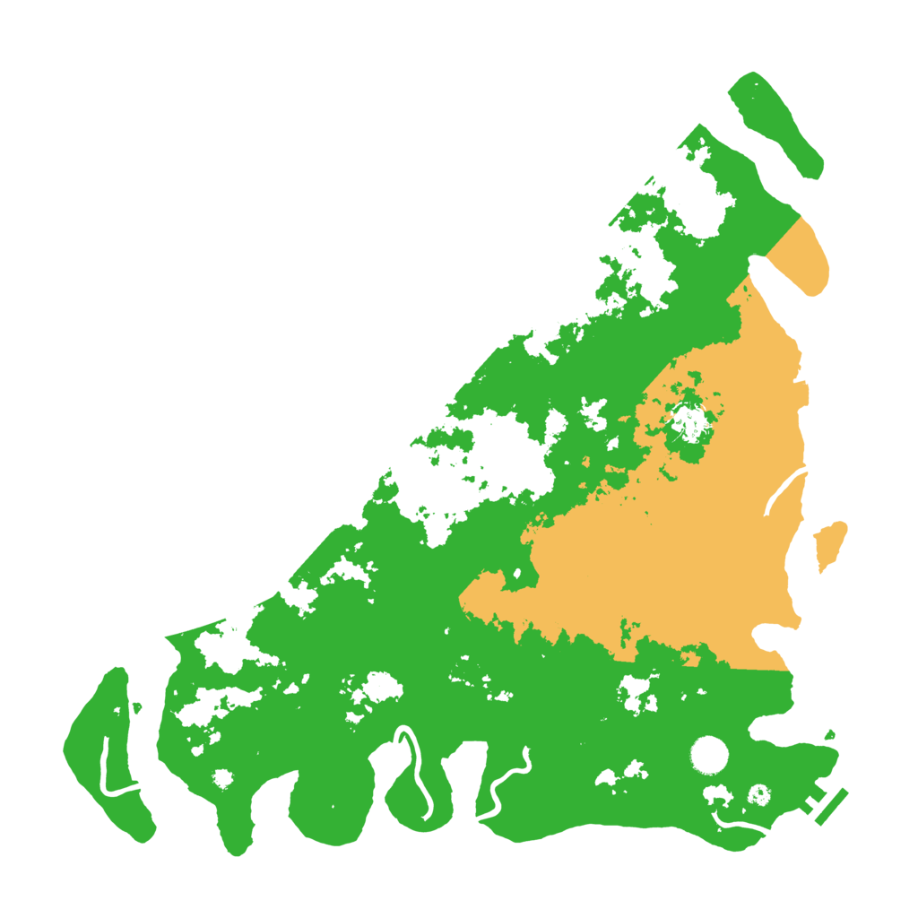 Biome Rust Map: Procedural Map, Size: 4250, Seed: 21474