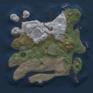 Thumbnail Rust Map: Procedural Map, Size: 2900, Seed: 552137584, 12 Monuments