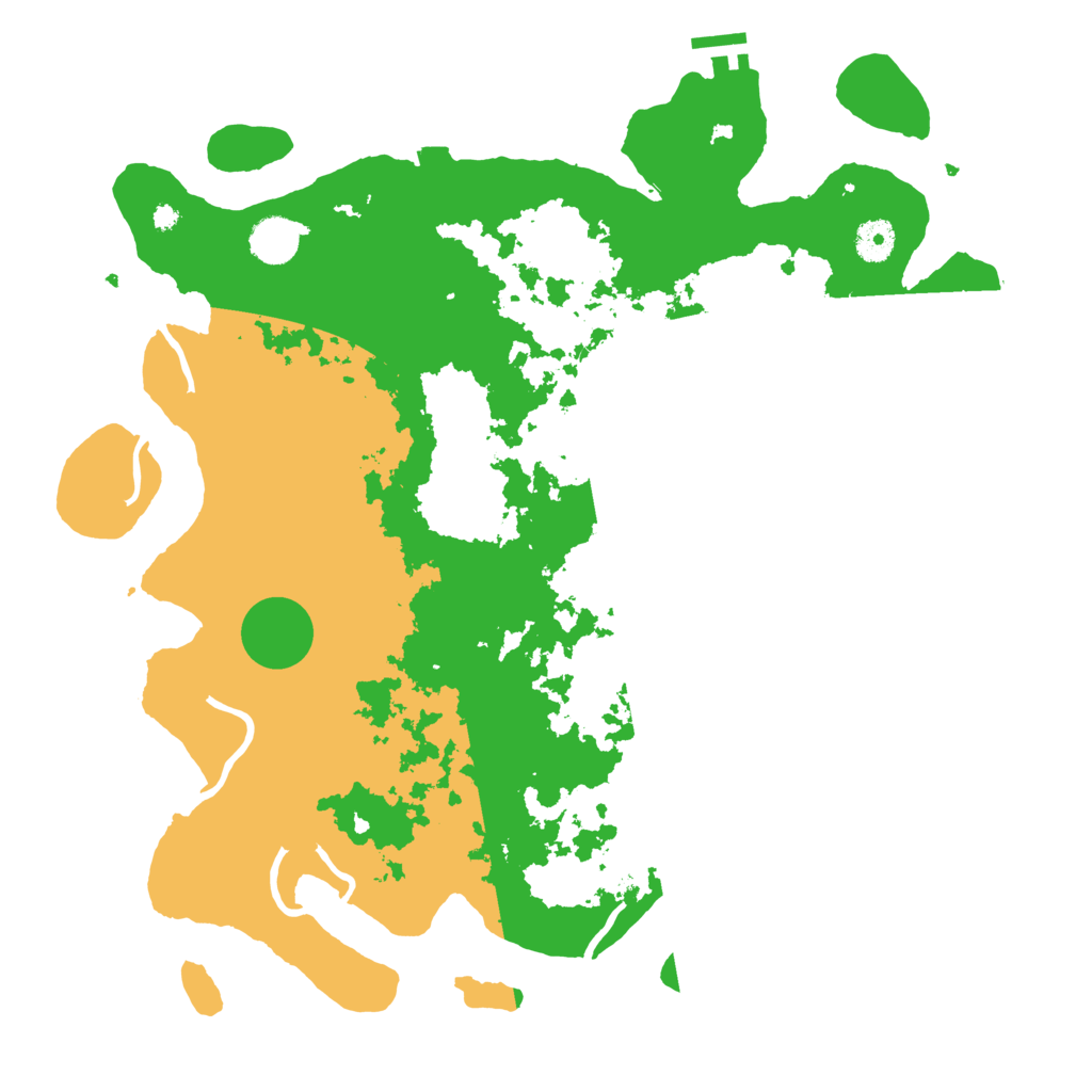 Biome Rust Map: Procedural Map, Size: 4000, Seed: 1846241871