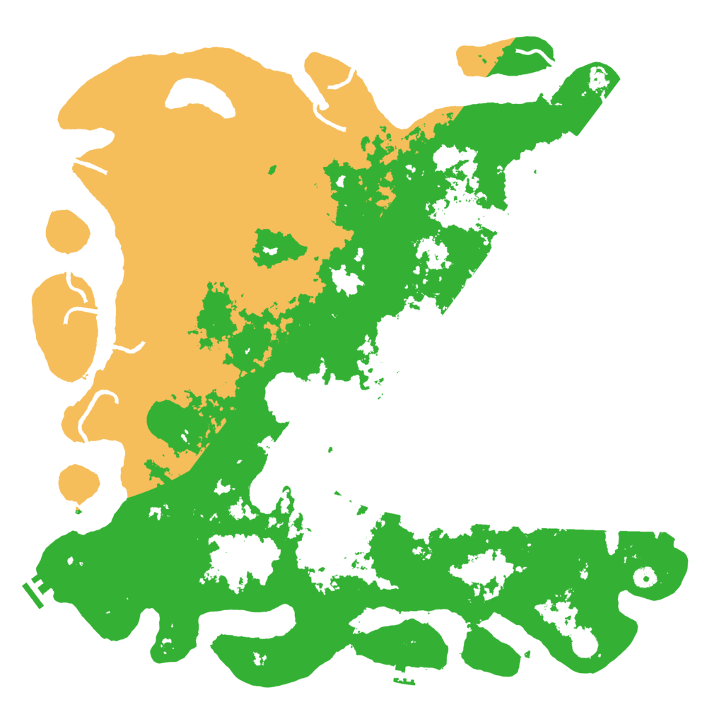 Biome Rust Map: Procedural Map, Size: 5000, Seed: 2103906292