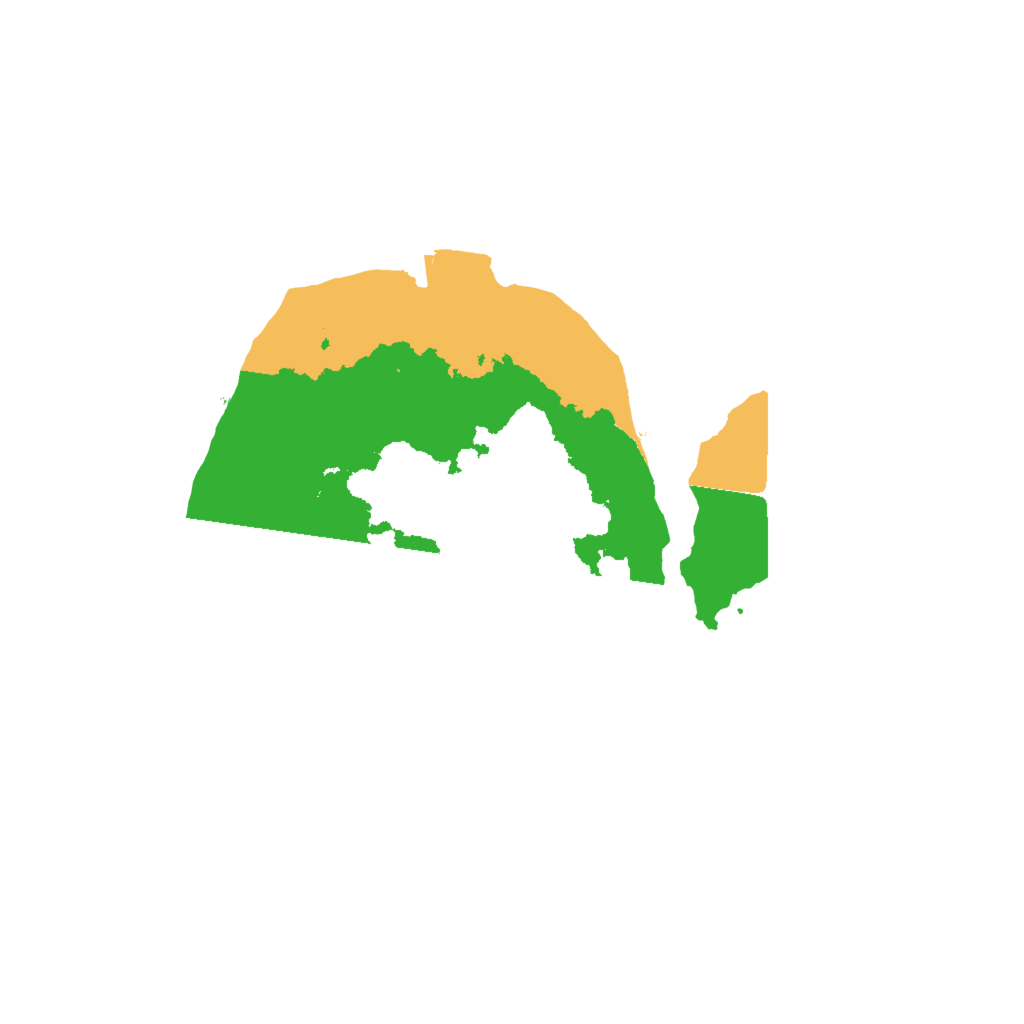 Biome Rust Map: Procedural Map, Size: 1800, Seed: 470455451