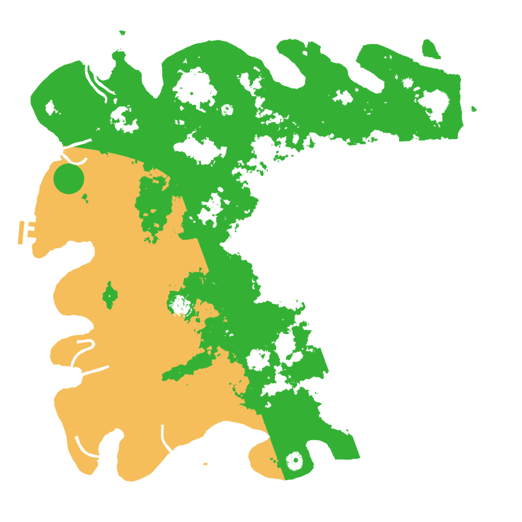 Biome Rust Map: Procedural Map, Size: 4500, Seed: 47784