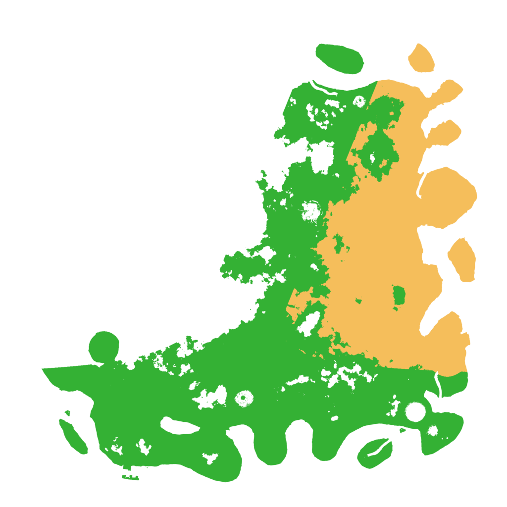 Biome Rust Map: Procedural Map, Size: 4500, Seed: 1278054372