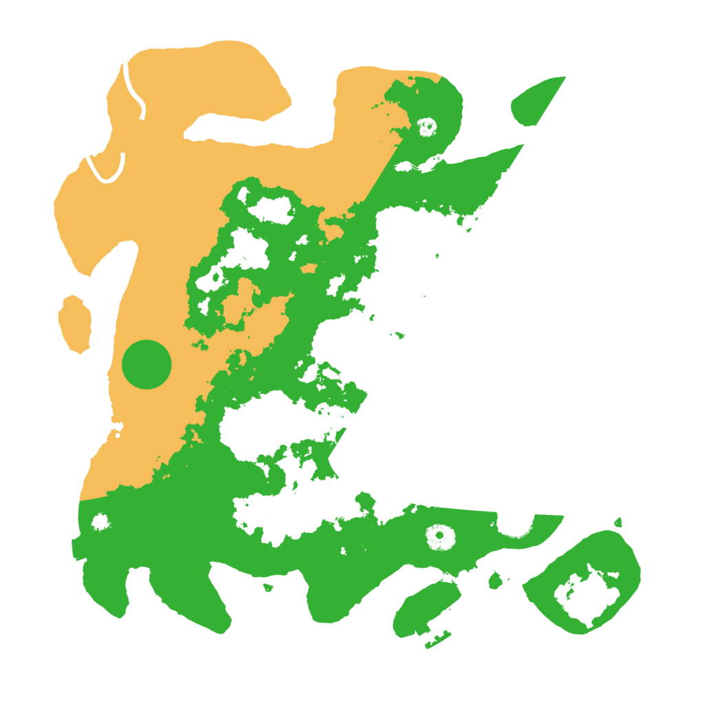 Biome Rust Map: Procedural Map, Size: 3750, Seed: 75798500