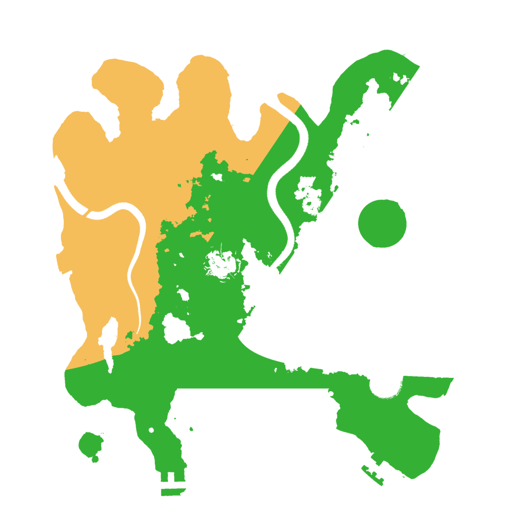 Biome Rust Map: Procedural Map, Size: 2900, Seed: 308635197