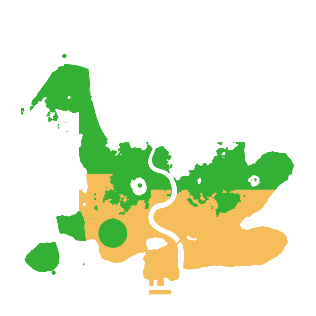 Biome Rust Map: Procedural Map, Size: 2900, Seed: 214435457