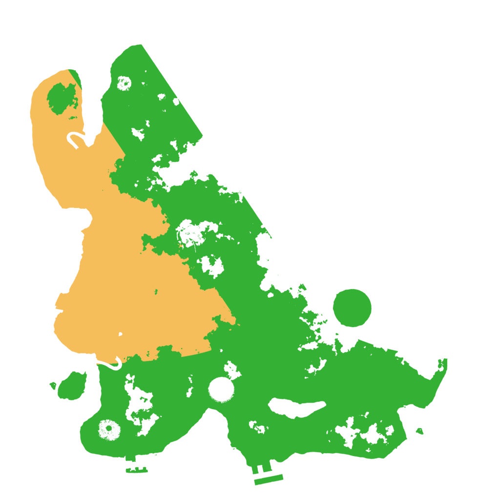 Biome Rust Map: Procedural Map, Size: 3500, Seed: 1019861341