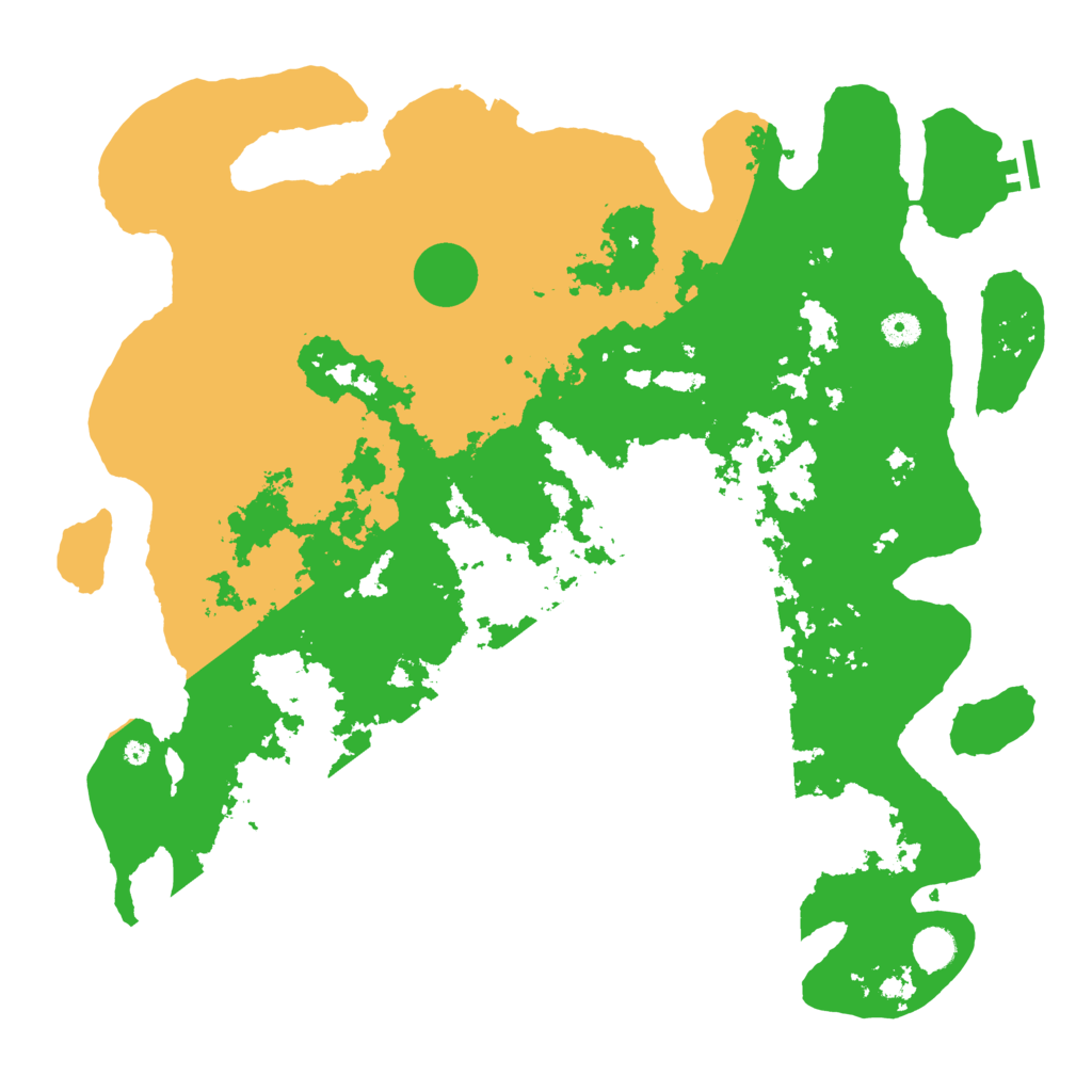 Biome Rust Map: Procedural Map, Size: 4500, Seed: 844988278