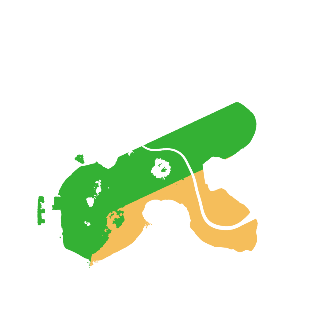 Biome Rust Map: Procedural Map, Size: 1650, Seed: 1051429017