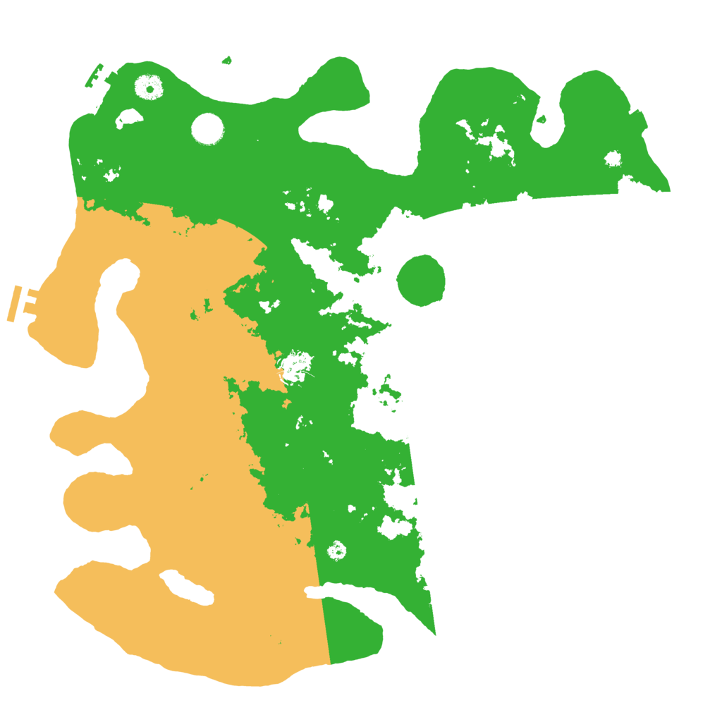 Biome Rust Map: Procedural Map, Size: 4000, Seed: 392874