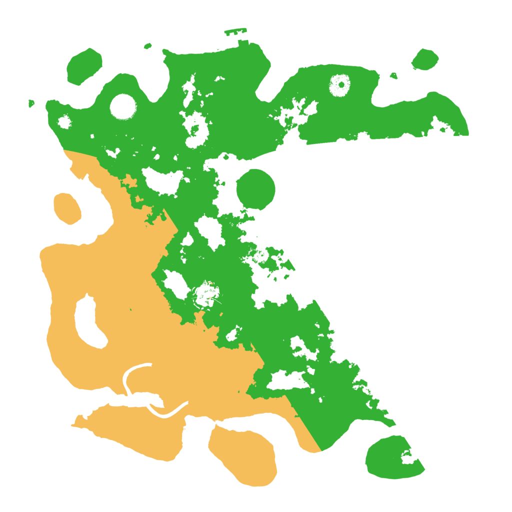Biome Rust Map: Procedural Map, Size: 3500, Seed: 1480054526