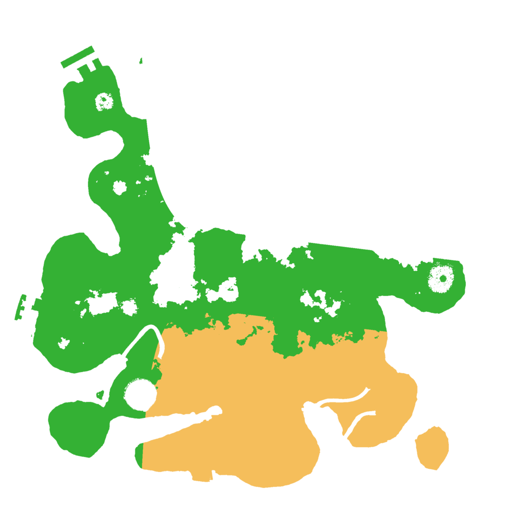Biome Rust Map: Procedural Map, Size: 3000, Seed: 2112394305