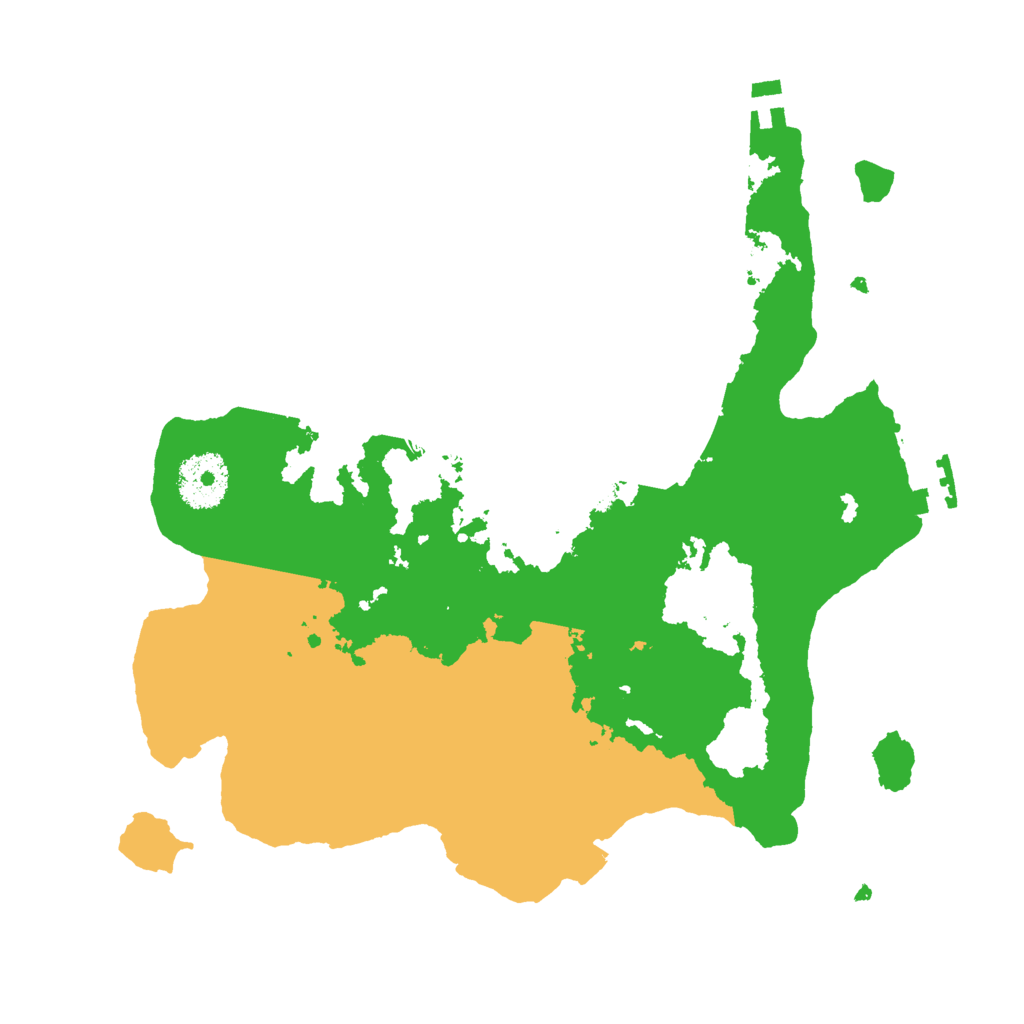 Biome Rust Map: Procedural Map, Size: 2900, Seed: 306163328