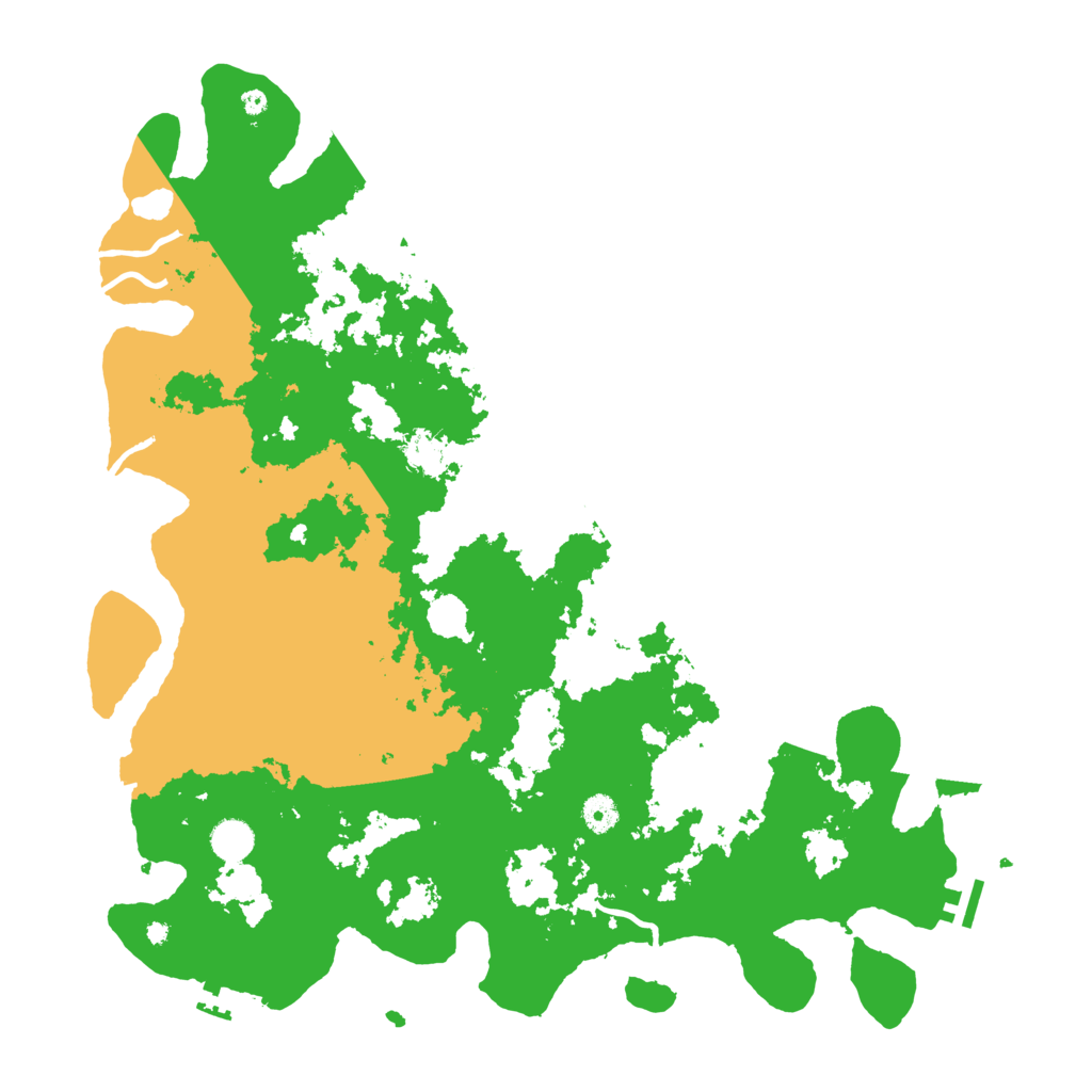 Biome Rust Map: Procedural Map, Size: 4500, Seed: 1012047926