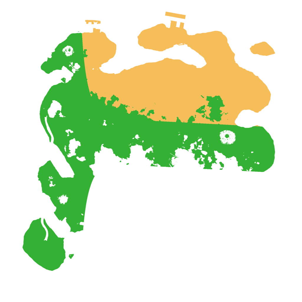 Biome Rust Map: Procedural Map, Size: 3000, Seed: 1525741539