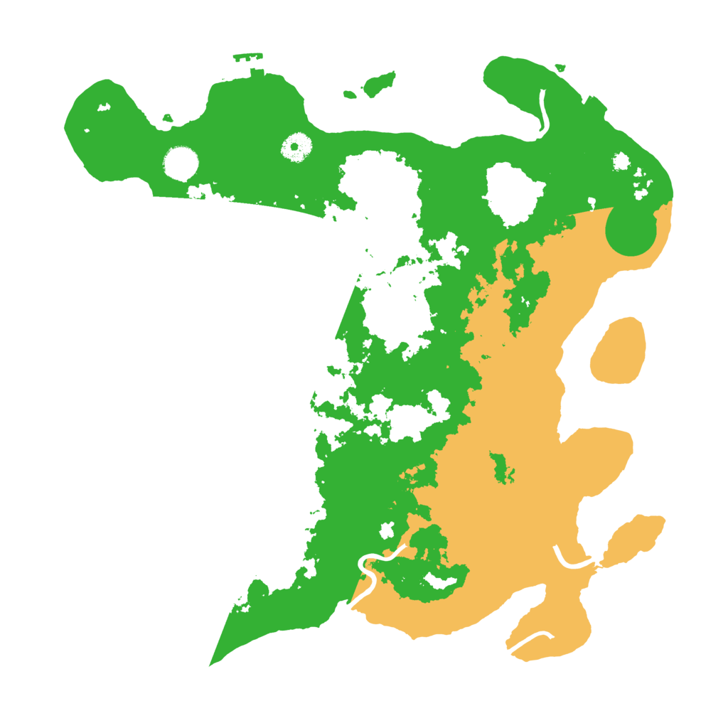 Biome Rust Map: Procedural Map, Size: 3750, Seed: 352165132
