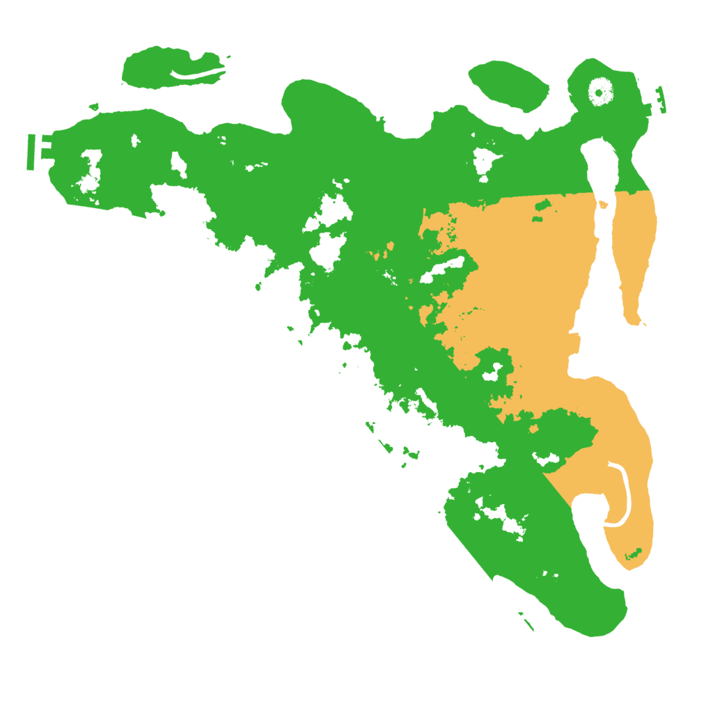 Biome Rust Map: Procedural Map, Size: 4000, Seed: 429844